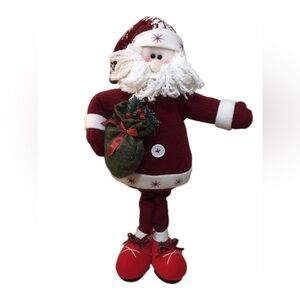 Festive Santa Claus Plush Decoration